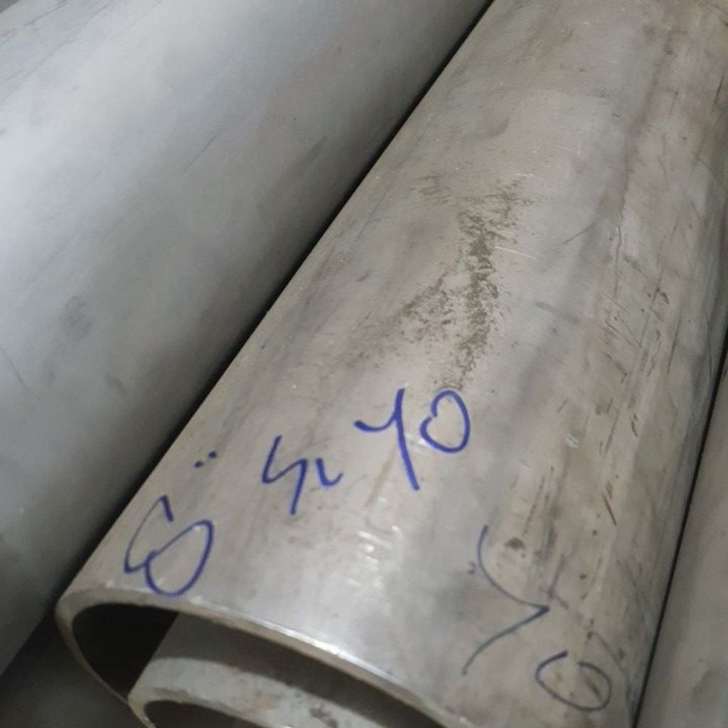 Pipa Stainless 304 Seamless 8" ( 219mm ) sch 40 ( 8mm ) | Anti karat | Ss304