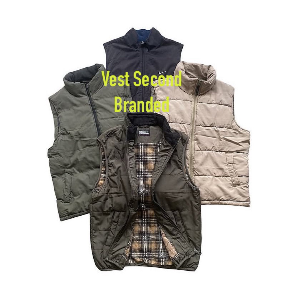 Vest second brand | Rompi second brand | vest rompi second