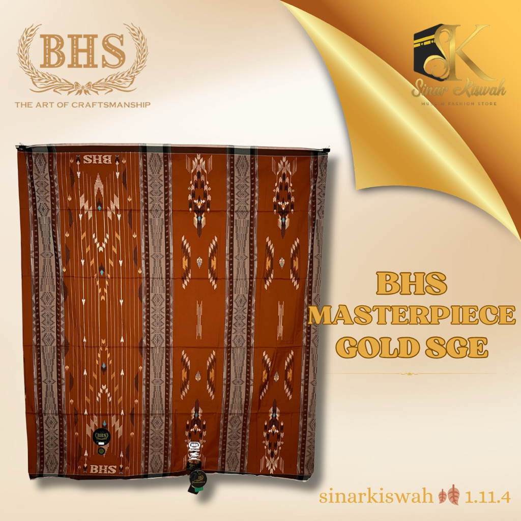 sarung BHS masterpiece gold SGE