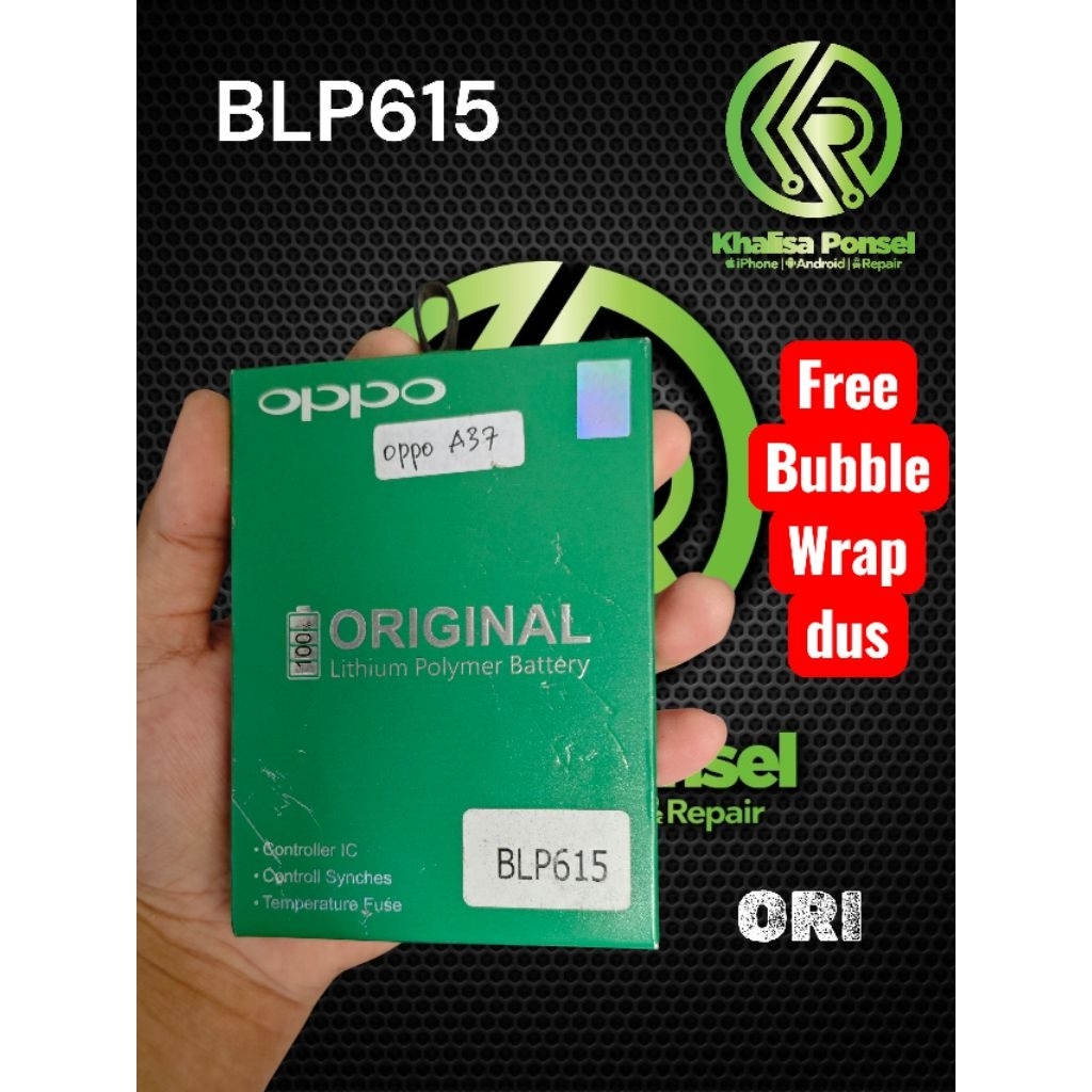 BATERAI BATRE BLP615 OPPO A37 / A37F ORIGINAL 100%