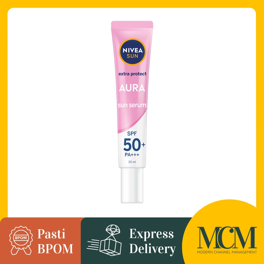 Serum Wajah - Nivea Sun Face Serum Instant Aura SPF 50+ PA+++ - 30 mL