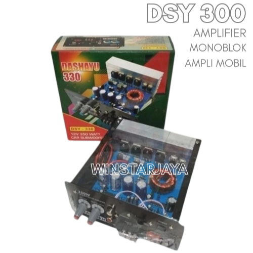 Powerkit monoblok Subwoofer DSY-330 ampli Power Kit Amplifier Monoblok Mobil