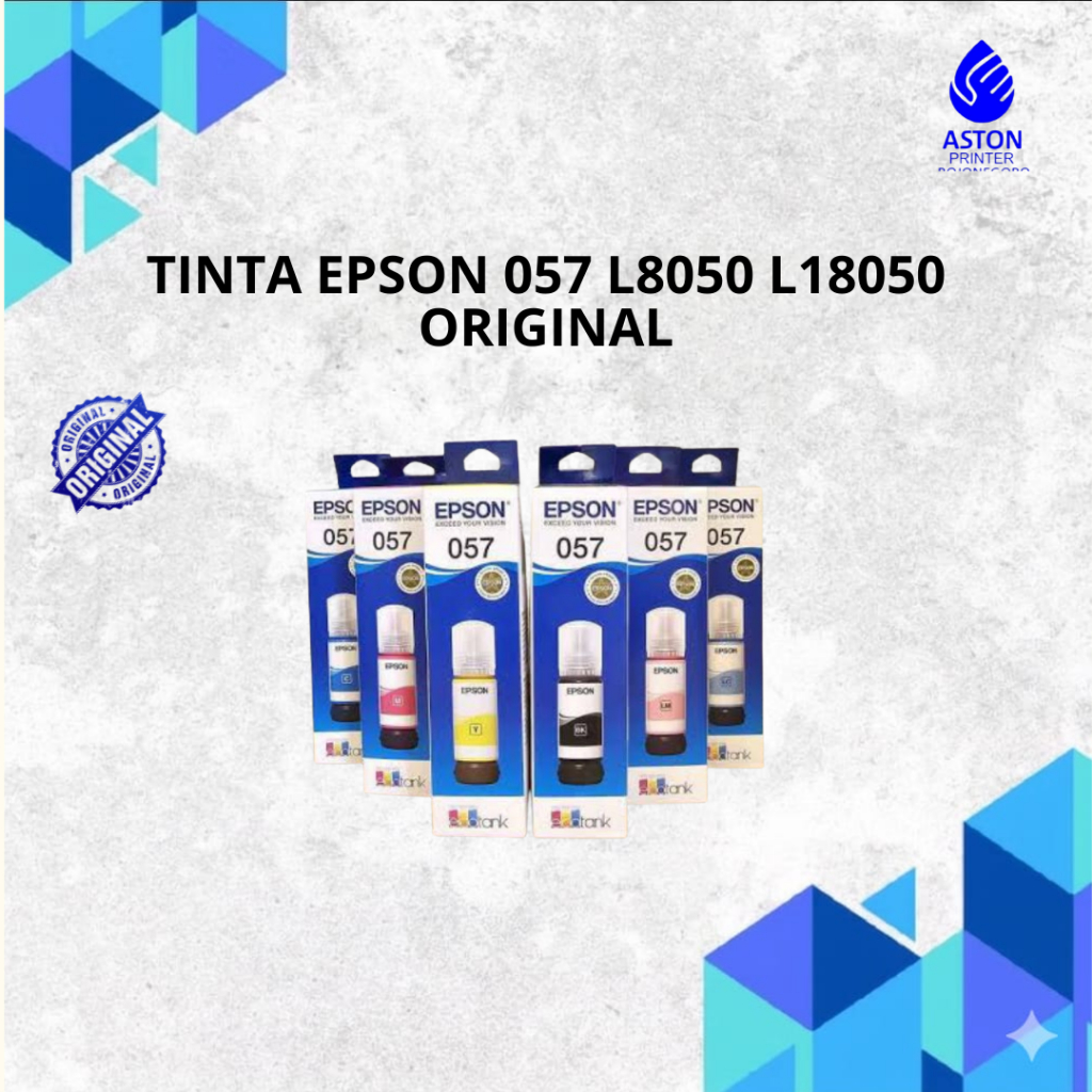 Tinta Epson 057  L8050 L18050 Original