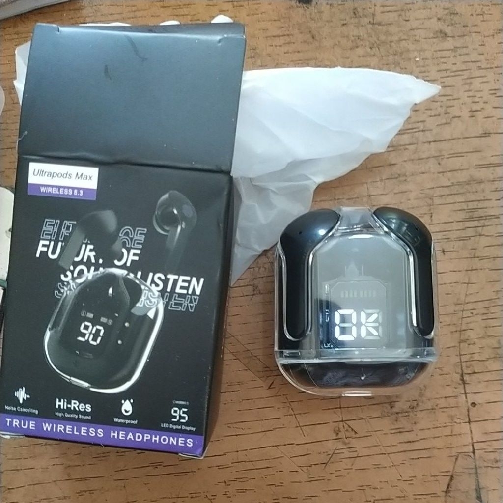 baru headset bluetooth M10 plus Power bank