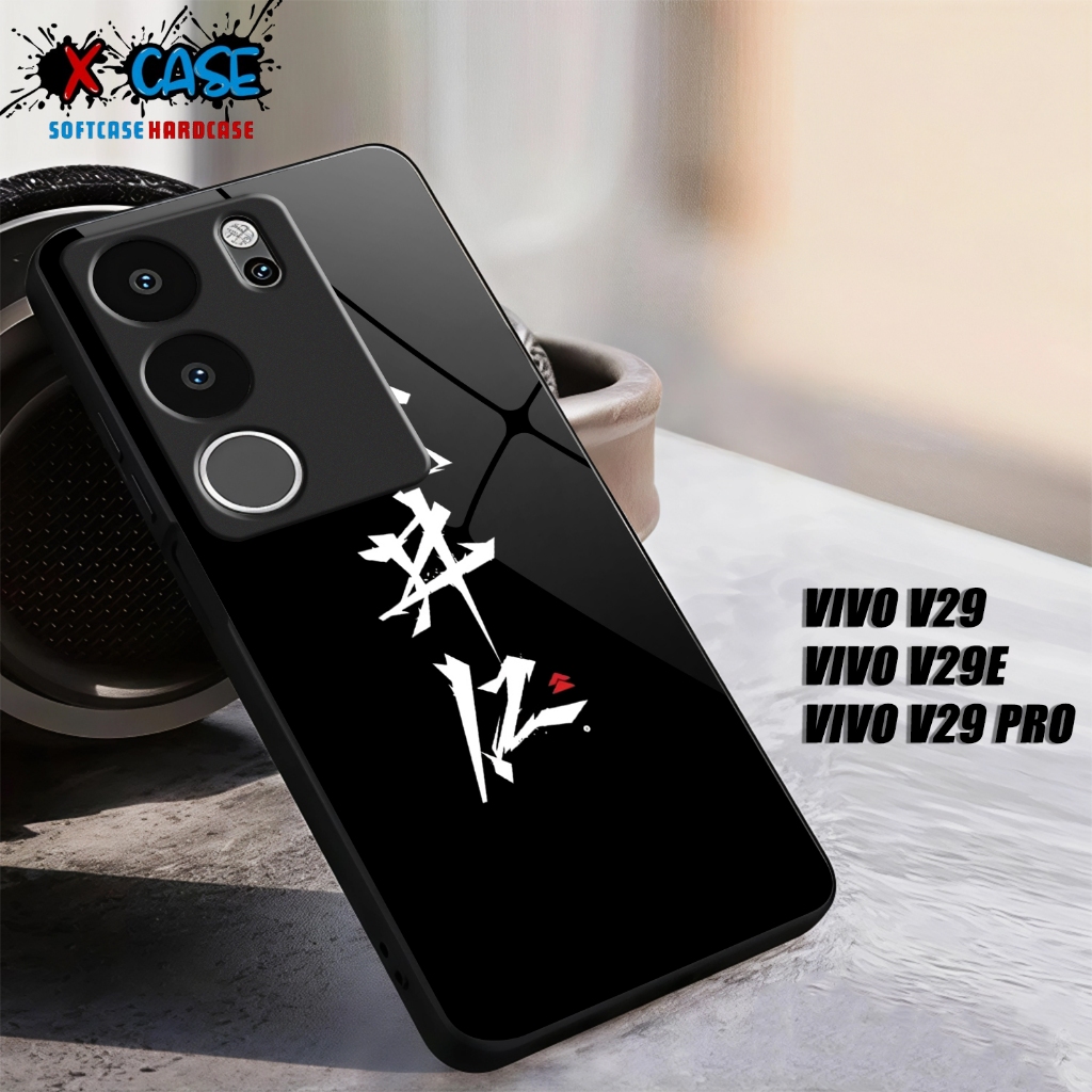 Casing Hp VIVO V29 Softcase VIVO V29 V29E V2250 Case Glossy Cassing kaca kilau Pelindung Hp Aksesori