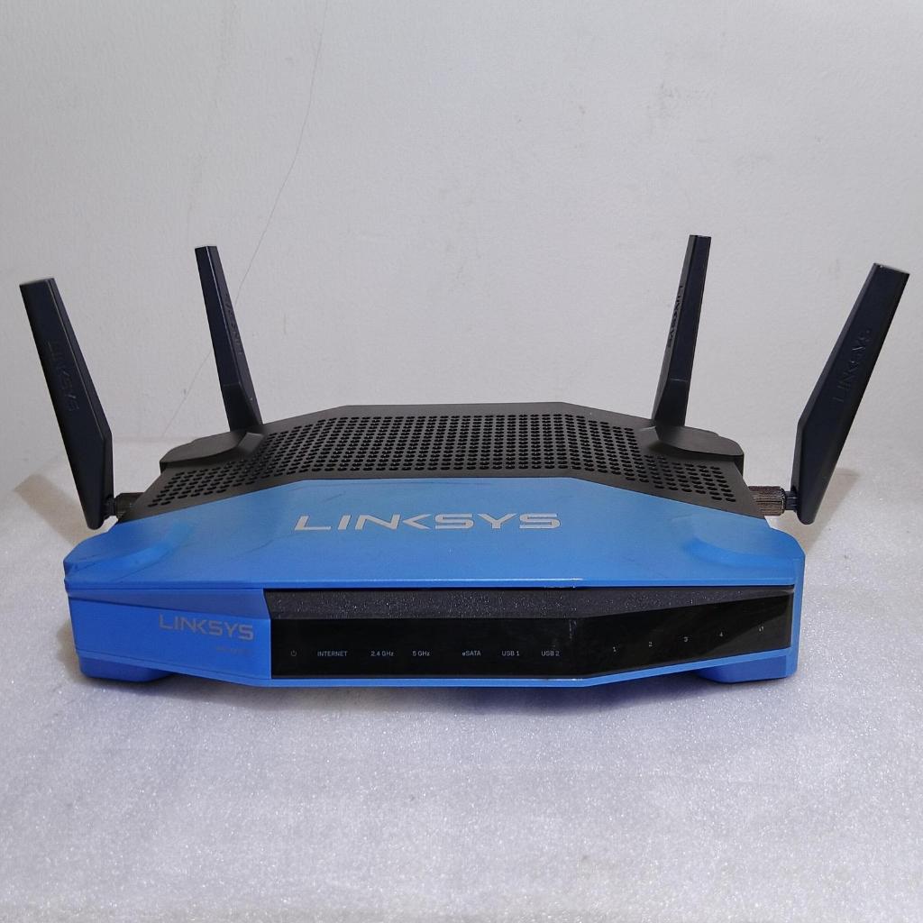 LINKSYS WRT-1900AC DUAL-BAND WI-FI ROUTER WITH ULTRA-FAST 1.6 GHZ CPU (SECOND FULLSET)