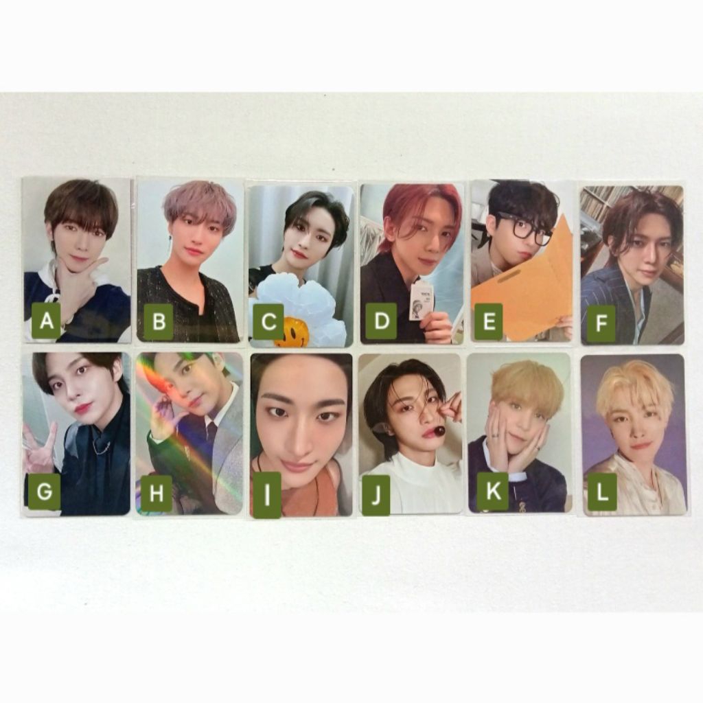 ATEEZ Photocard official hongjoong seonghwa yunho