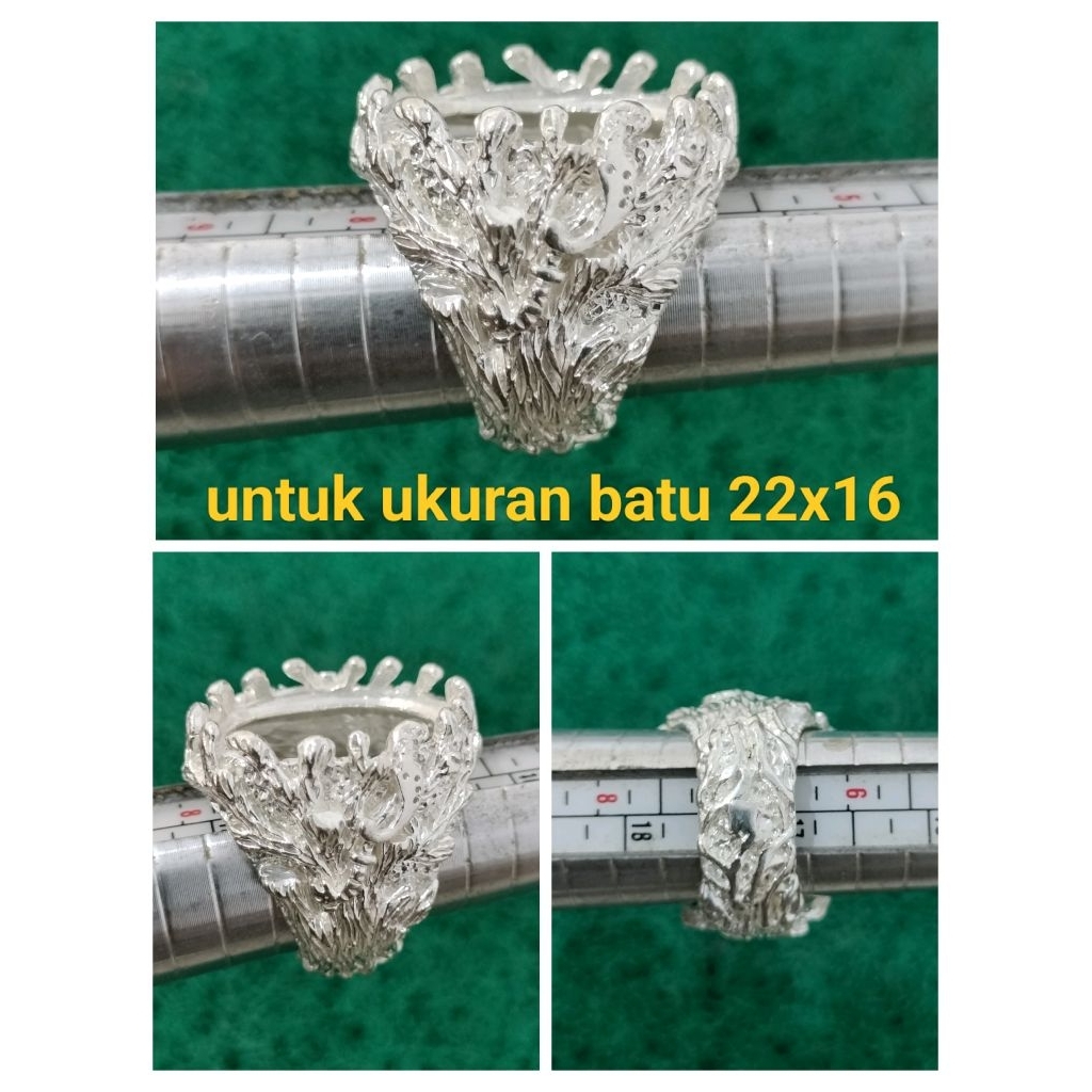 RING ALPAKA SUPER TERBARU MODEL PERAK