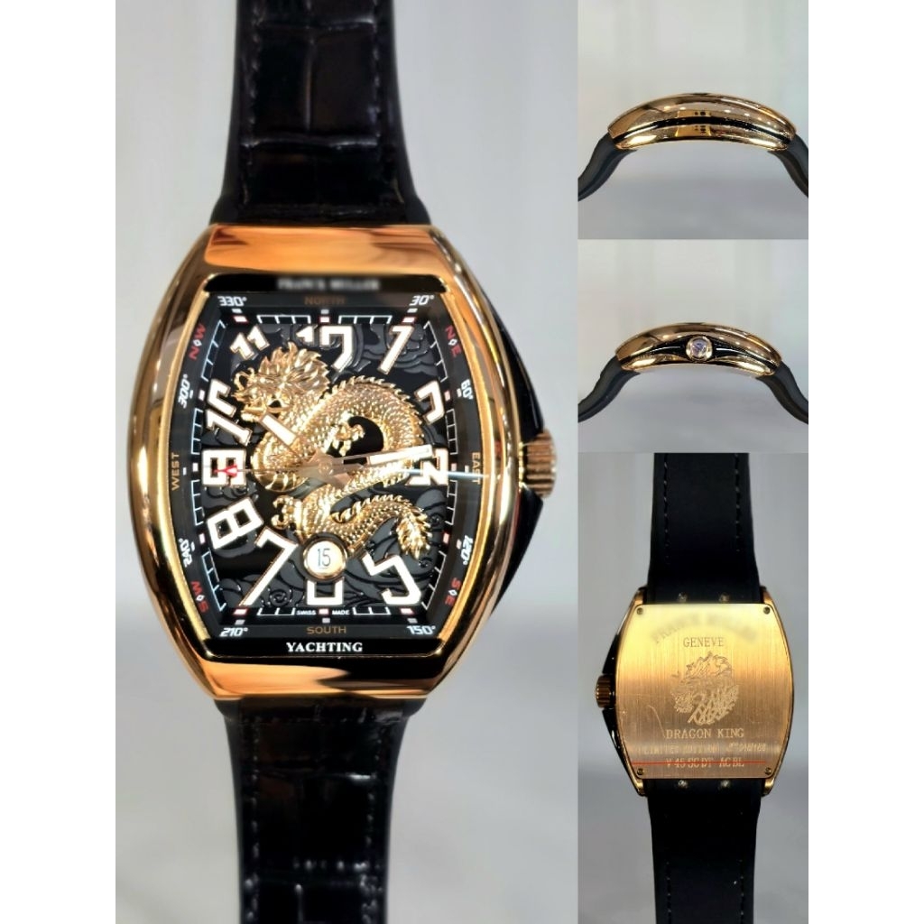 Jam Tangan FM Dragon King Yatching Automatic ETA Stainless