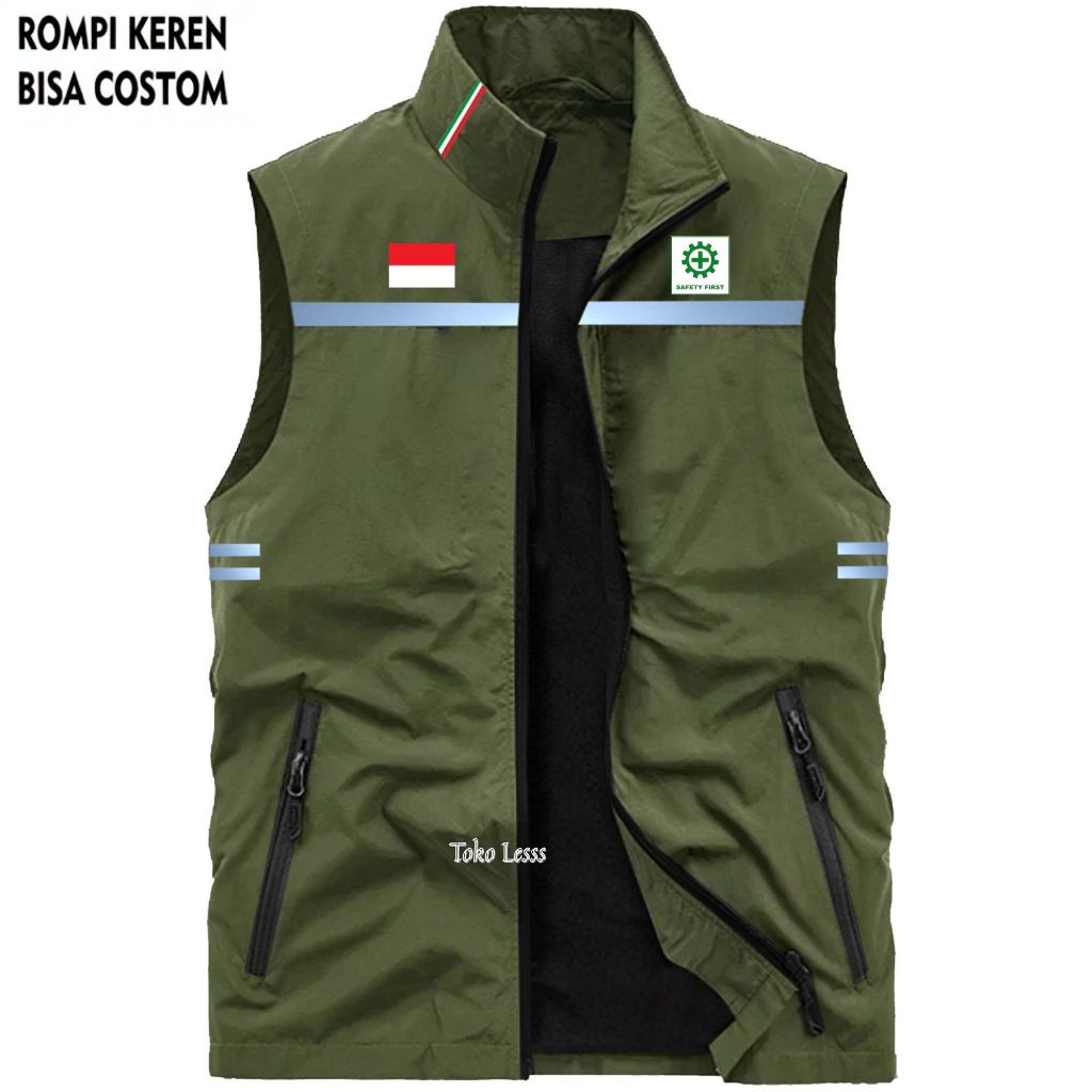 Rompi Outdoor K3 Safety First, Rompi Scotlight Baru K3, Rompi Trend Original, Rompi K3 Proyek, Rompi