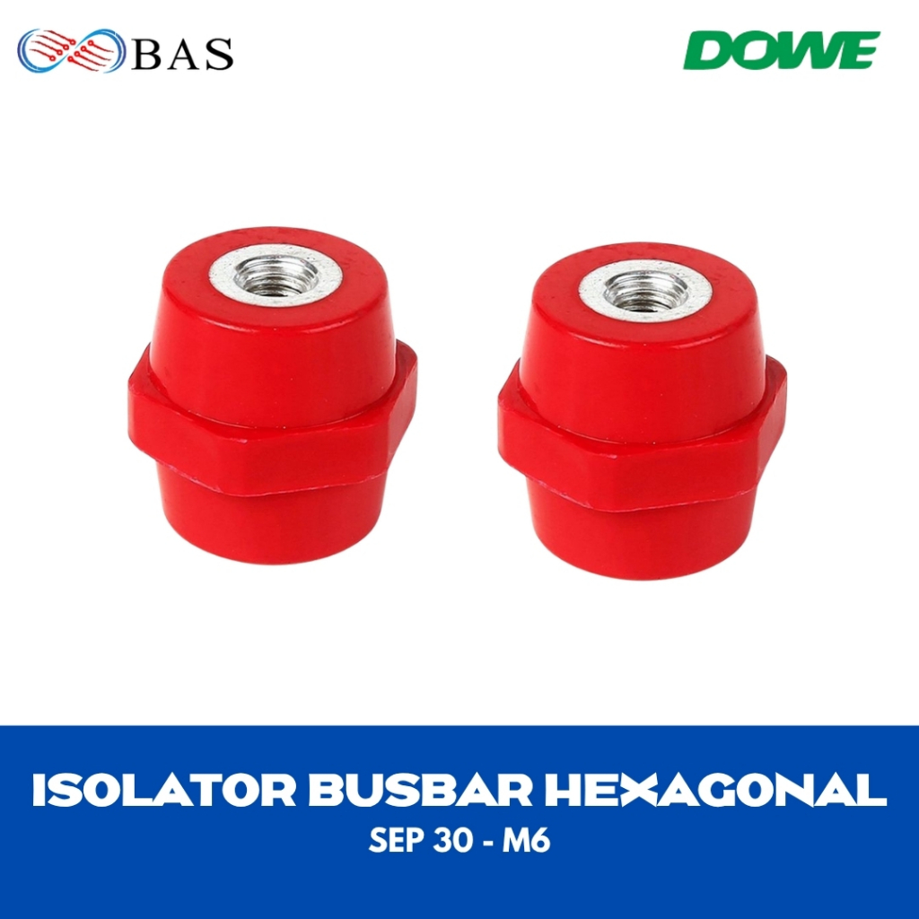Busbar Insulator/ Isolator Busbar Hexagonal SEP 30 M6