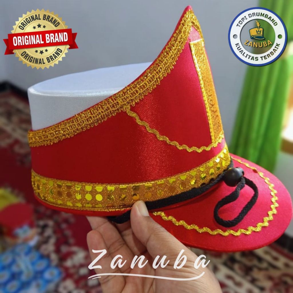 Topi Drumband Model Lancip TK SD SMP SMA