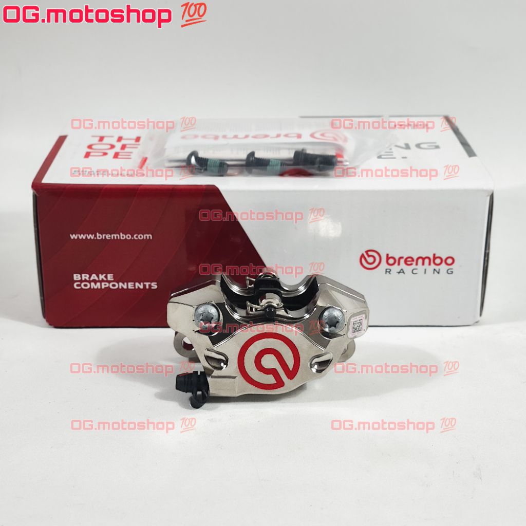 Kaliper Brembo 2P P2 Nickel cnc Original ZX25 ZX25R ZX25RR ZX4RR Vespa R1 R6 ZX10 CBR1000 CBR600 ZX6