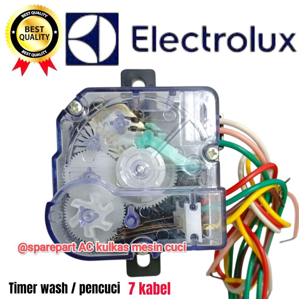 timer mesin cuci Electrolux 2 tabung