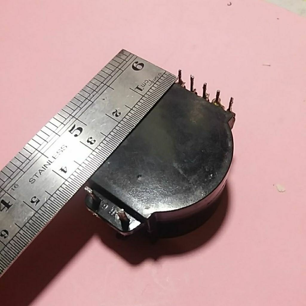 trafo pwm smps 9 pin bulat copotan original