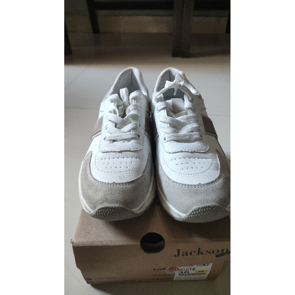 Sepatu Jackson kids HYMN 1SK2 White (36)
