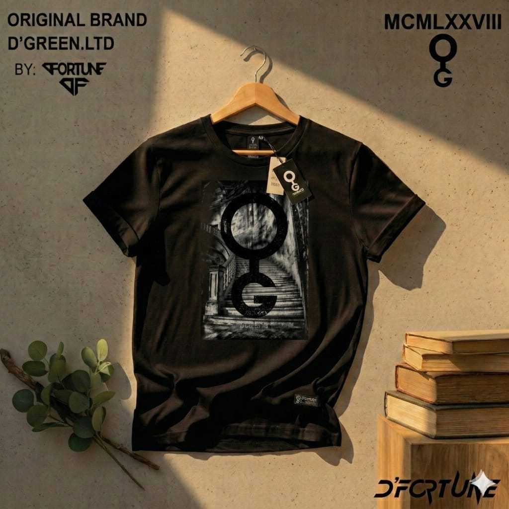 KAOS GREENLIGHT ORIGINAL DGREEN DISTRO BANDUNG ORI /T-SHIRT DISTRO BANDUNG BAHAN COTTON COMBED 30S