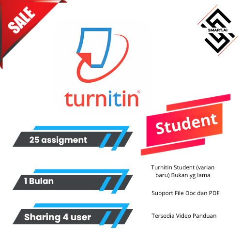 Sewa Akun Turnitin Student No Repository - Bulanan & Tahunan - Cek Plagiasi Aman & Cepat