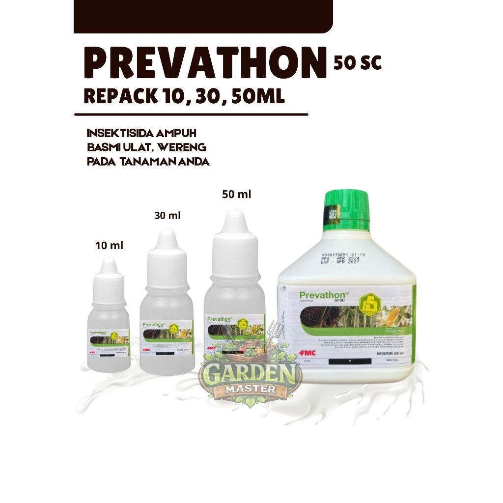 (REPACK/KEMAS ULANG) INSEKTISIDA PREVATHON 50SC KEMASAN 10/30/50 ml