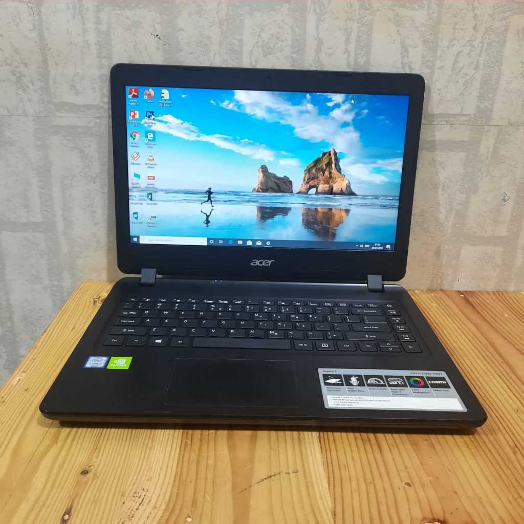 Laptop Acer Aspire 5 A514, Intel Core i3-7020U, Gen 7Th, Ram 4/1Tb, #DualVga: UHD Graphics 620, Nvid