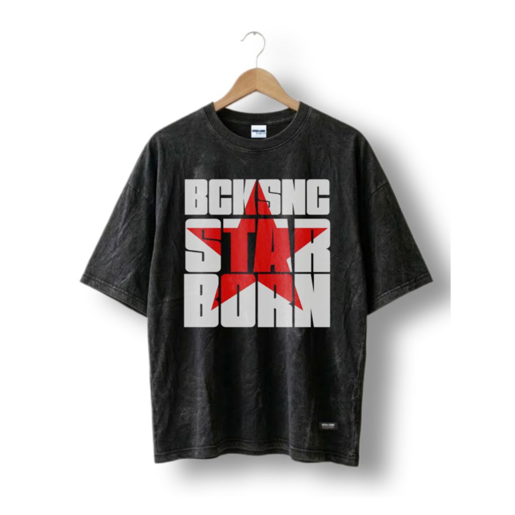 T-SHIRT WASHED BUCKS & COW/ KAOS WASHING/KAOS OVERSIZE / KAOS DISTRO - MOTIF TERBARU