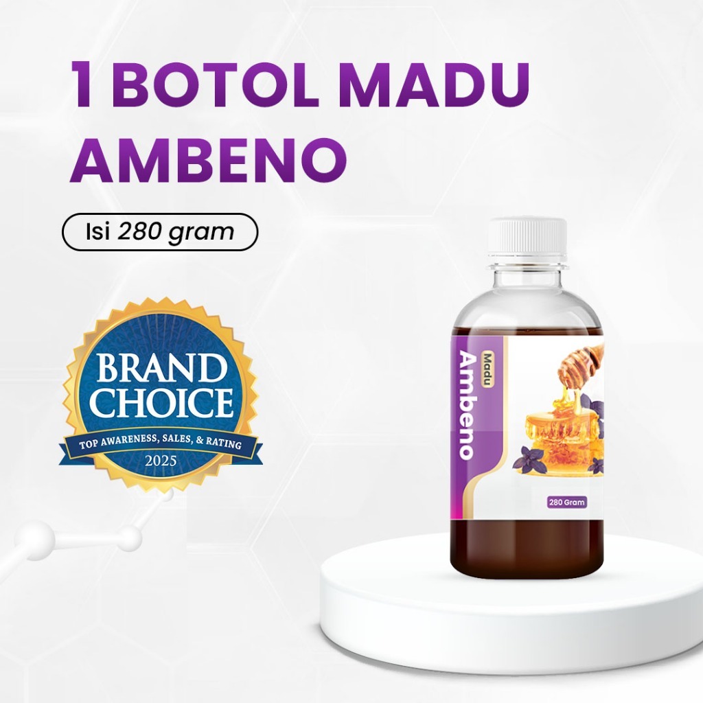 AMBENO Madu Herbal Wasir Asli Original Halal Bpom 280 Gram