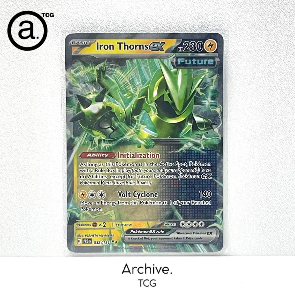 Iron Thorns ex RR (032/131) Pokemon English ~ Prismatic Evolutions (PRE)