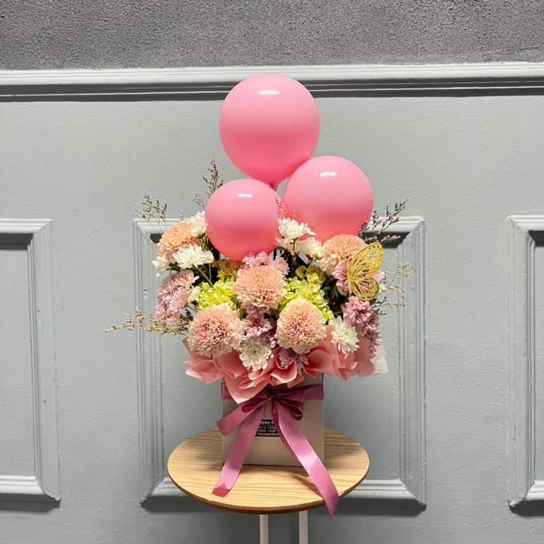 Dqueen Florist - Bunga Box Fresh - Bunga Pernikahan - Anniversary - Kado - Ulang Tahun - Get well-va