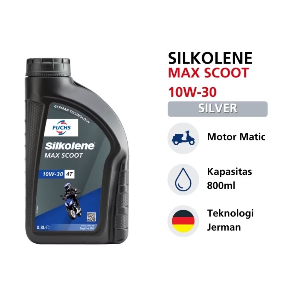 OLI FUCHS SILKOLENE MAX SCOOT "800ML" (OLI MATIC)