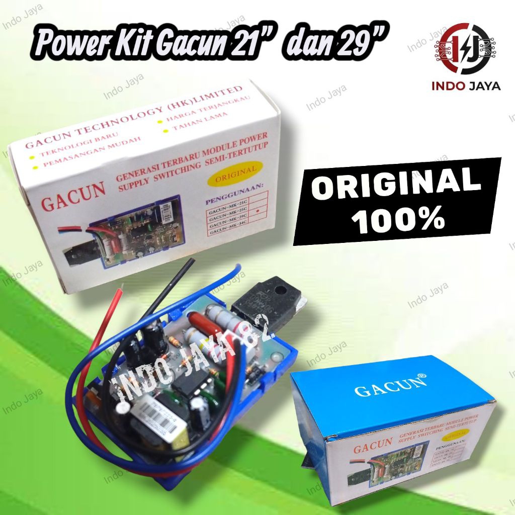 Power Kit Gacun 21 Gacun 29 ORIGINAL Asli