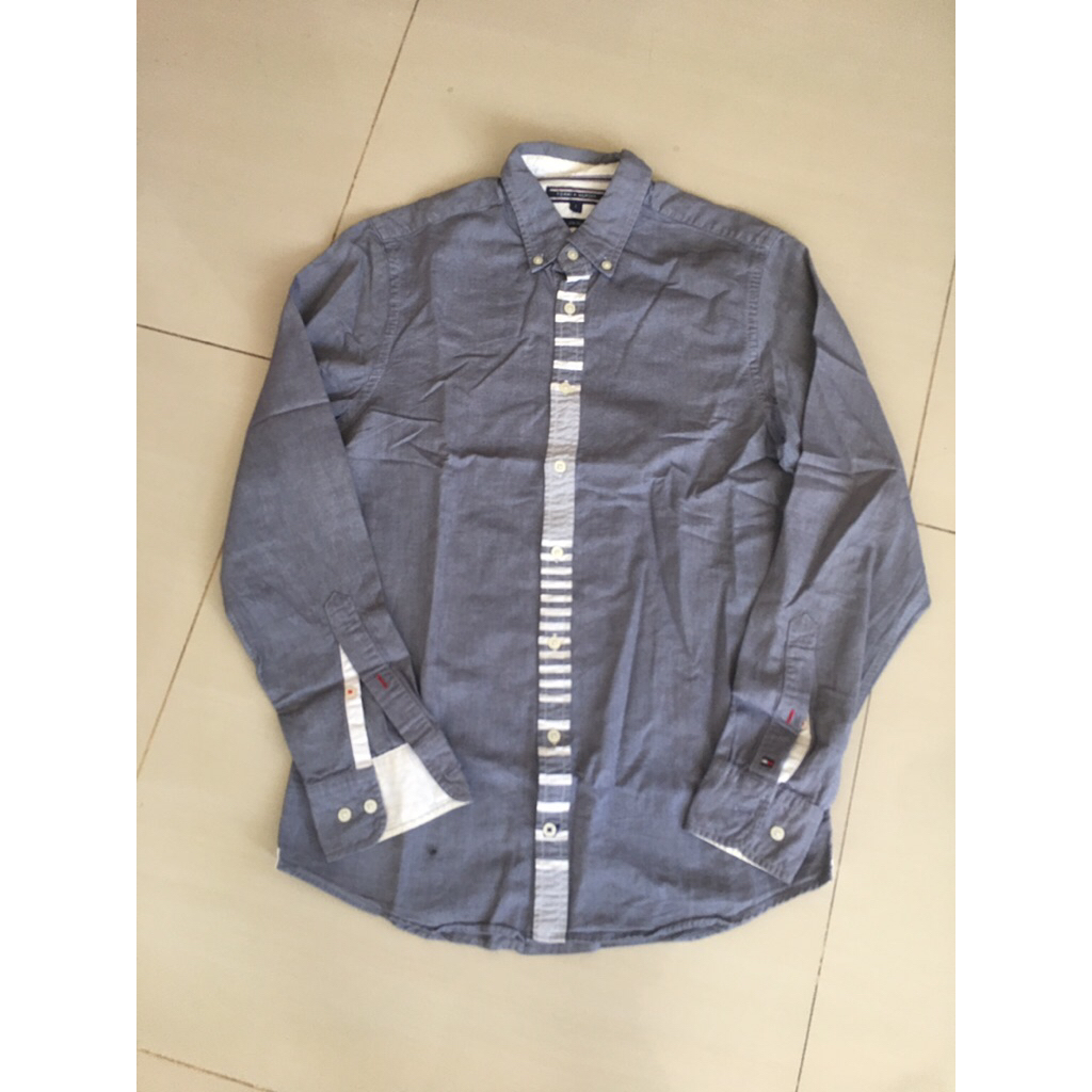kemeja tommy hilfiger