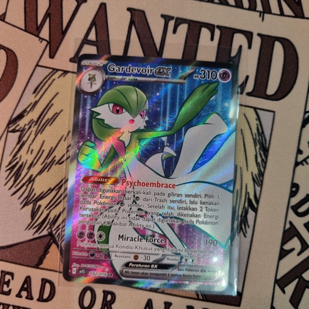 Gardevoir EX SR Pokemon TCG Indo