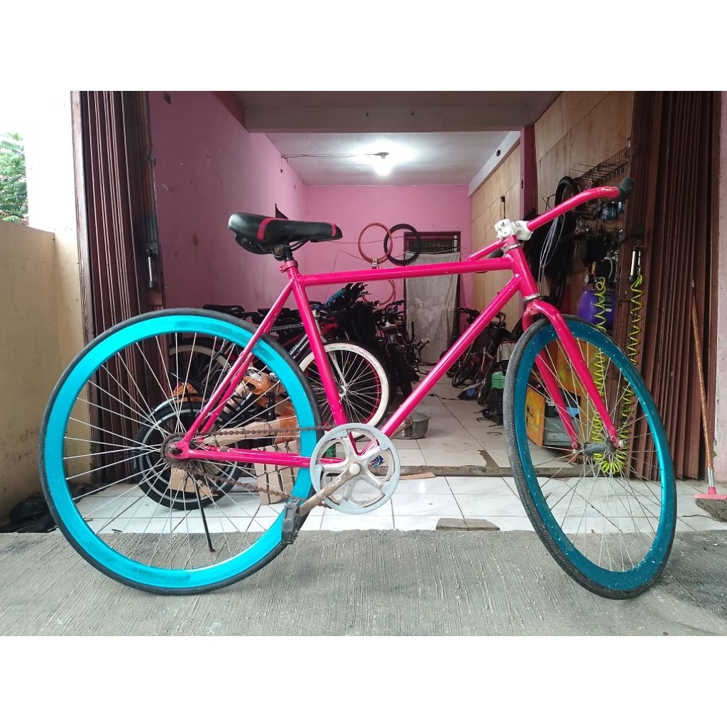 Sepeda Fixie Second ban 700c Tinggal Pakai Remaja & Dewasa
