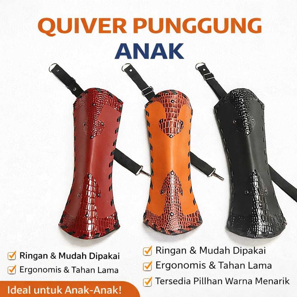 Back Quiver Punggung Anak / Pcs
