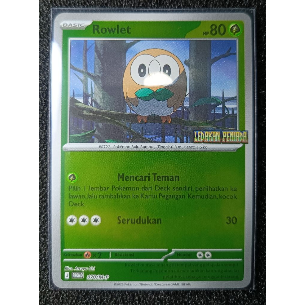 Pokemon Indonesia - ROWLET (PROMO)