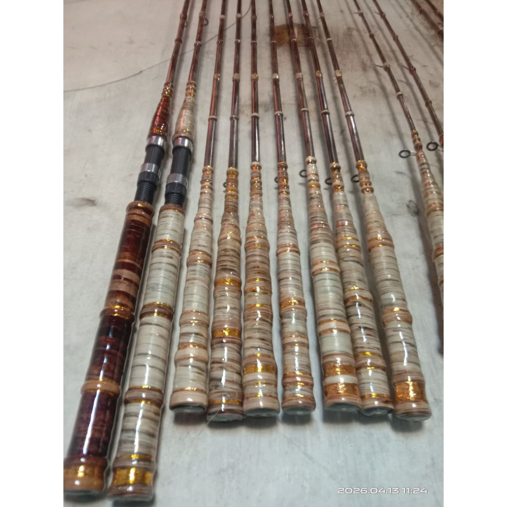 joran pancing bambu waregu natural