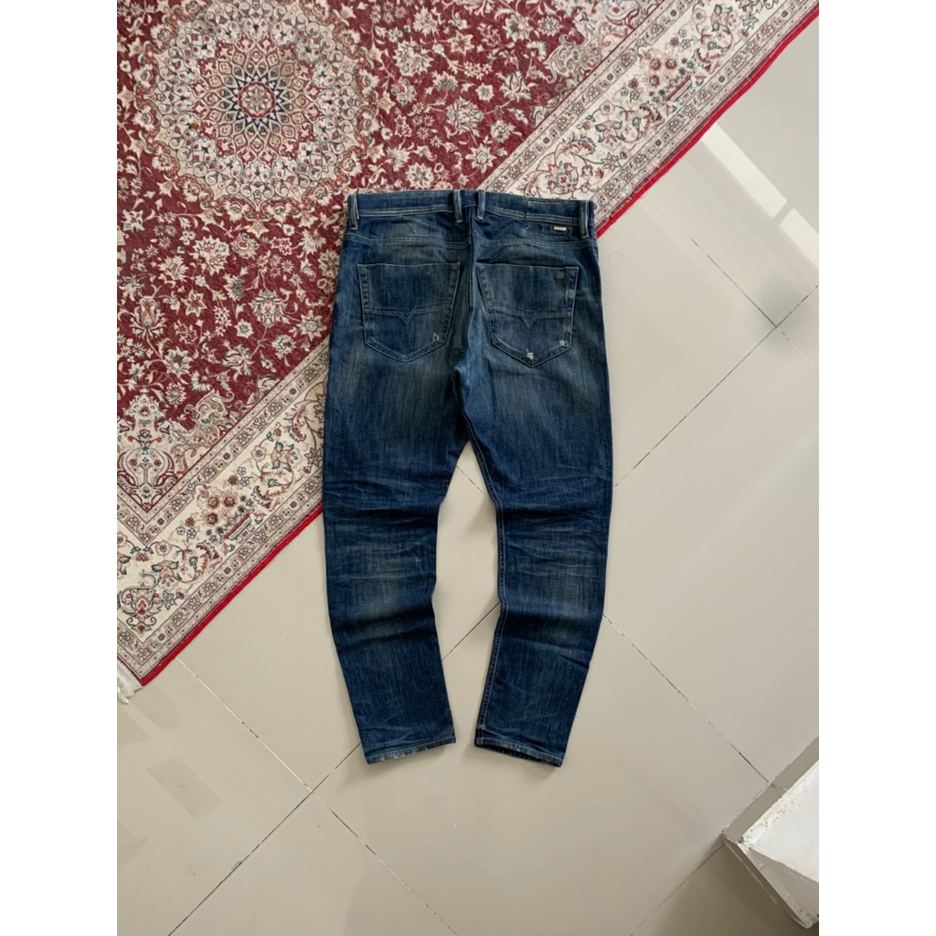 Diesel Industry Tepphar Slim Carrot Blue Jeans