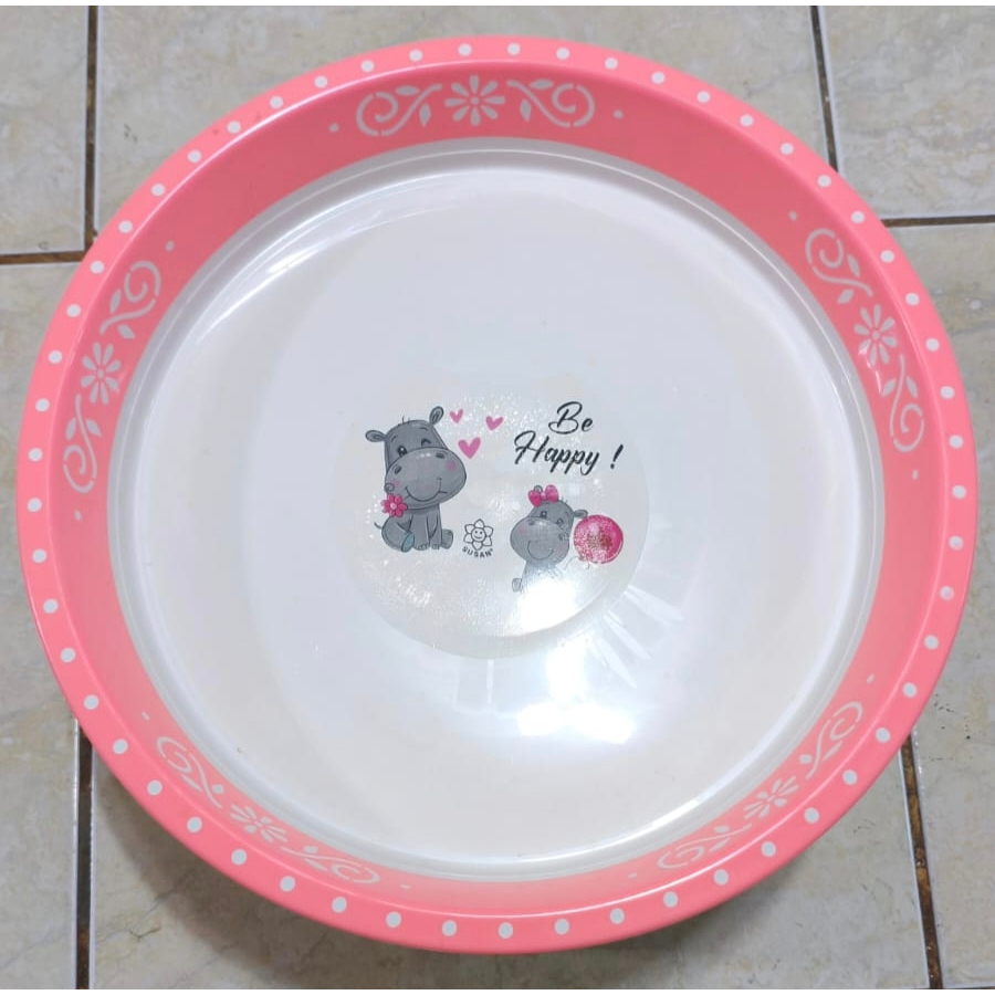 Nampan Plastik Bulat 35 Cm / Nampan Saji Jumbo 35 Cm / Nampan Bulat Ringgo Hajatan Tebal Serbaguna