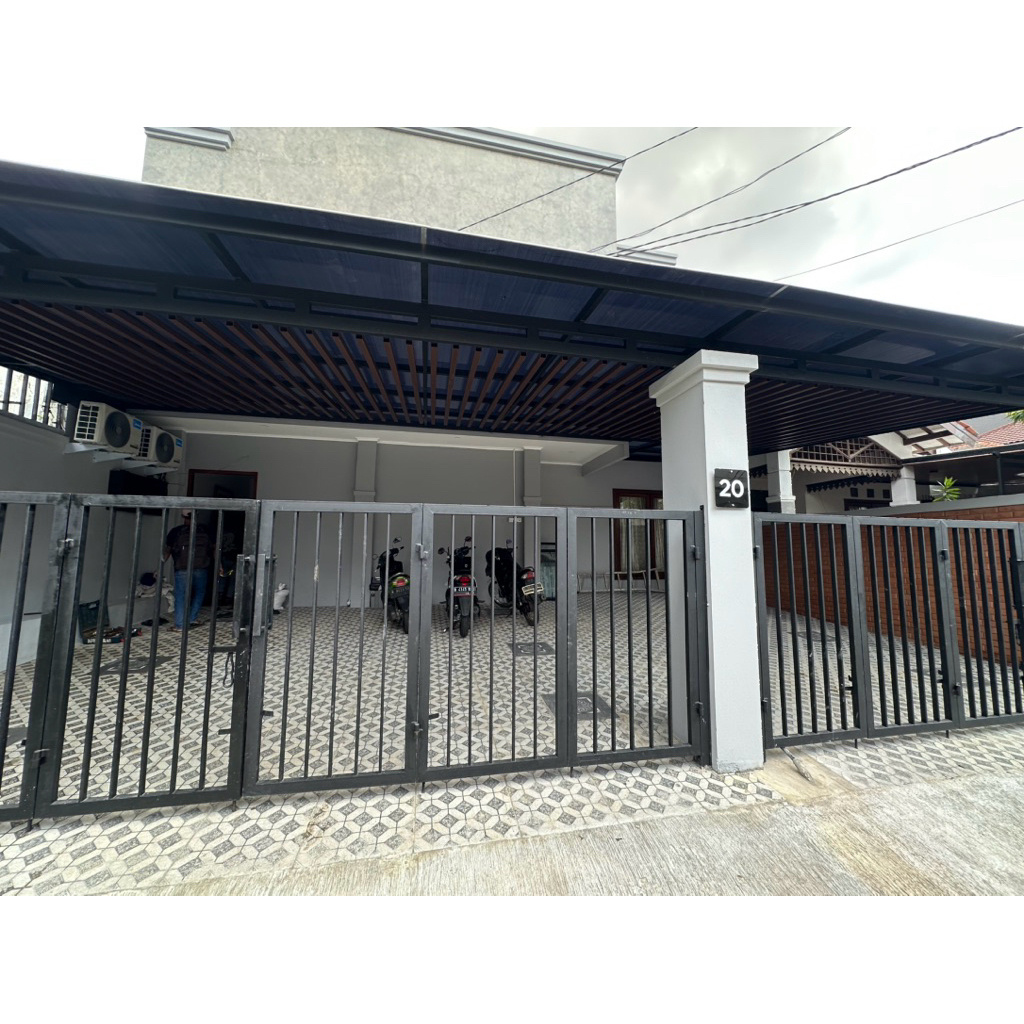 jasa kanopi rangka besi
