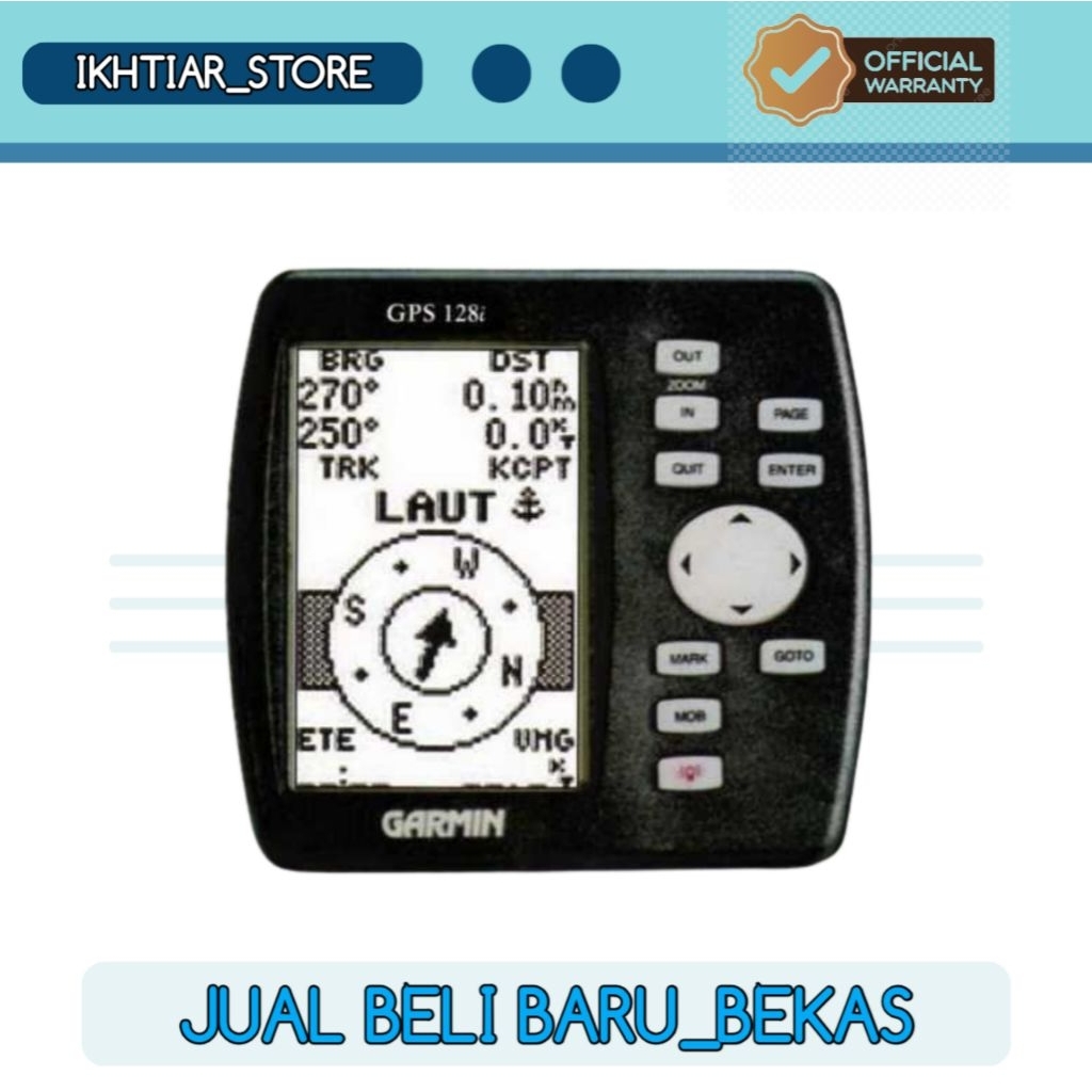 GPS GARMIN 128i BEKAS
