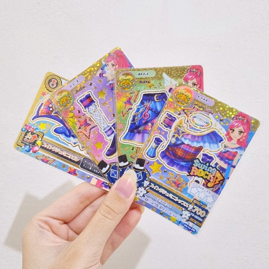 Aikatsu Card Kartu Premium Swing Gemini Seira Japan JP Original