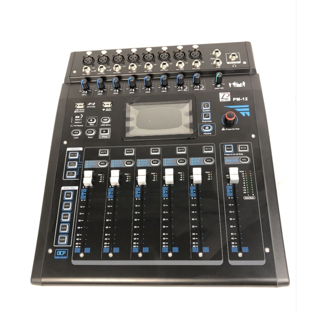 Digital Mixer12ch Pasline PM12 original Mixer digital Pasline Pm12