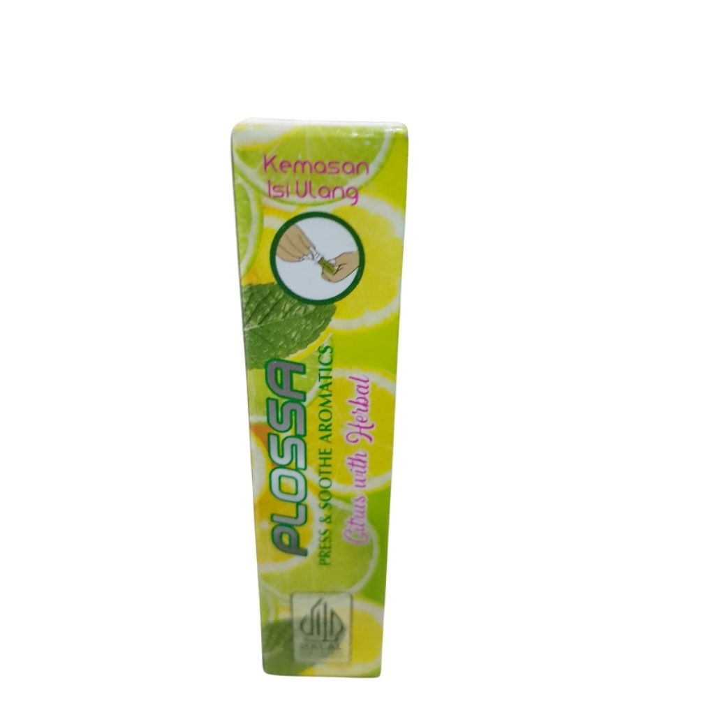 MINYAK ANGIN | MINYAK OLES | MINYAK ANGIN ROLL ON | PLOSSA MINI CITRUS 5 ML