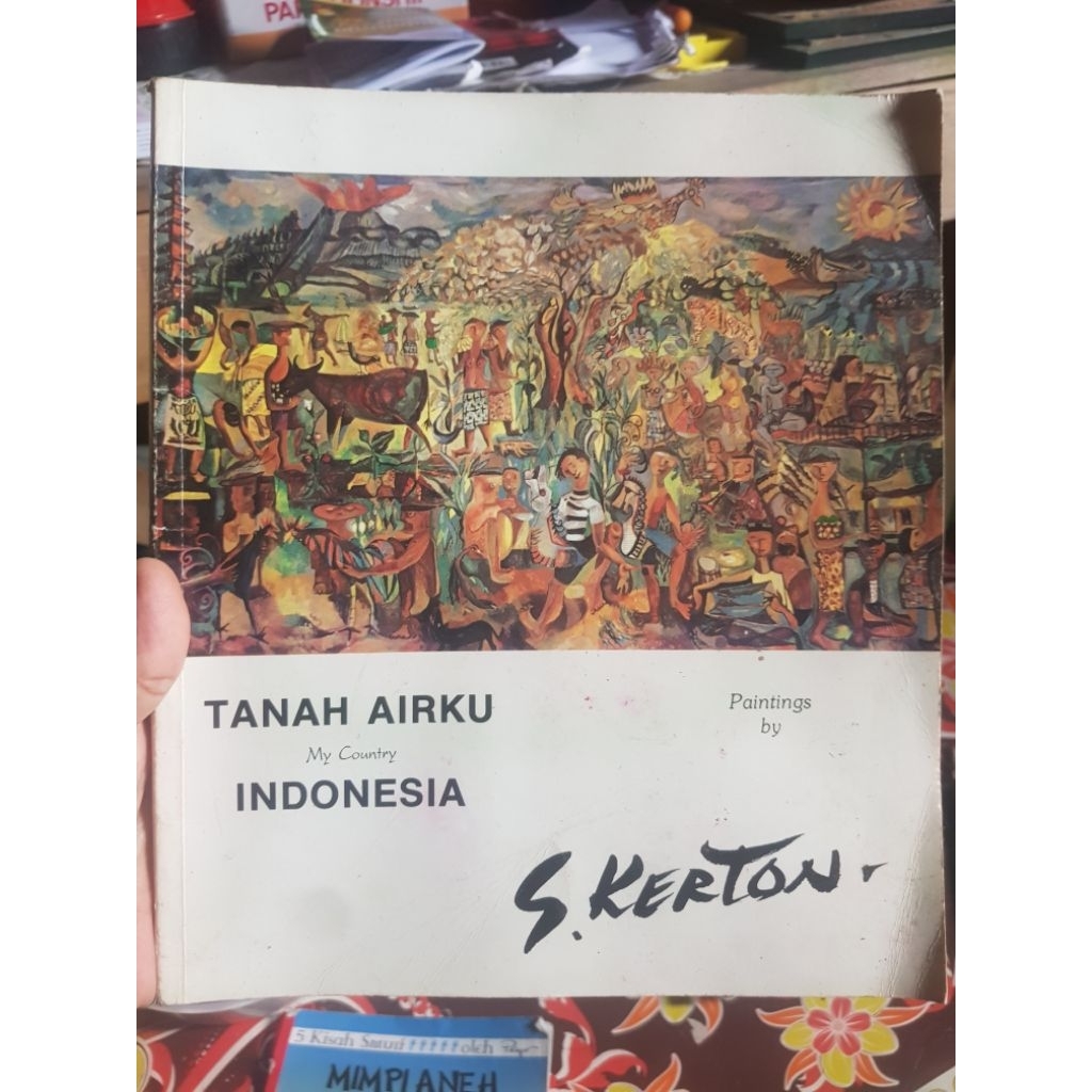 buku lukisan tanah airku S kerton