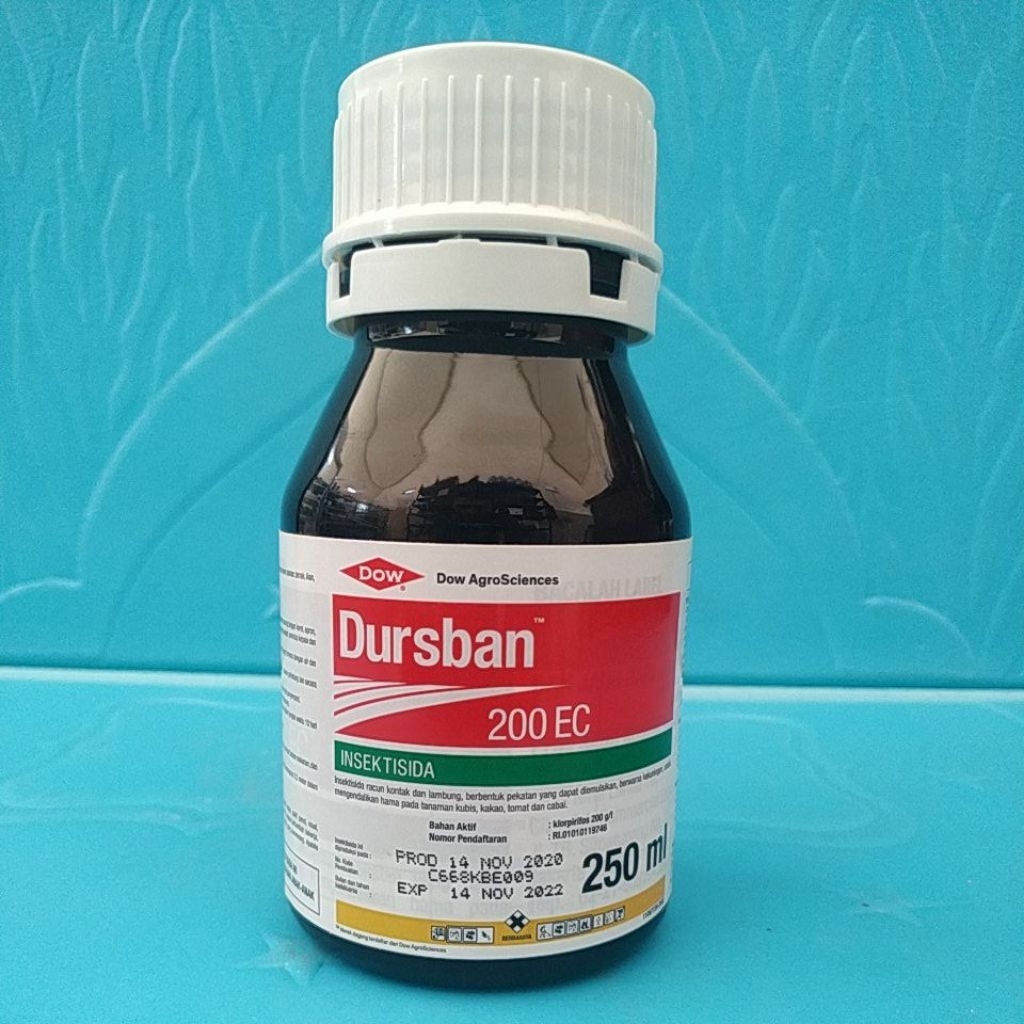 insektisida dursban 200EC dursban 250ml drusban