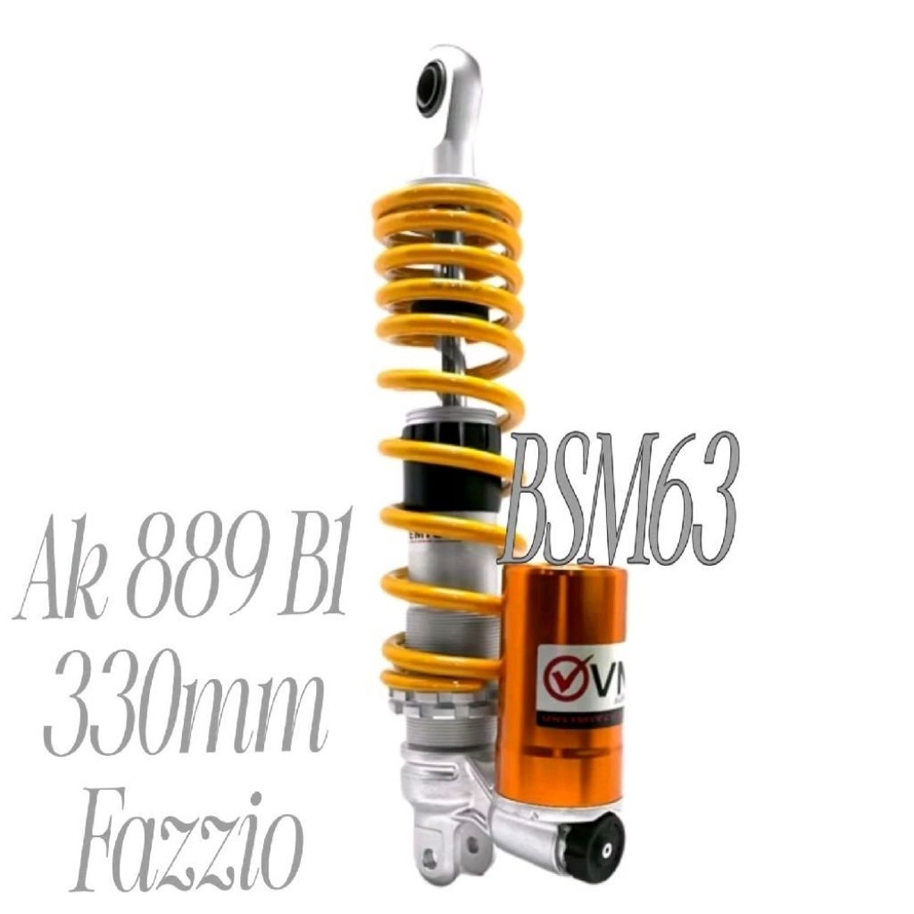 Shockbreaker Vnd Ak 889 330mm Fazzio / Shock Belakang Tabung Bawah Vnd Fazzio