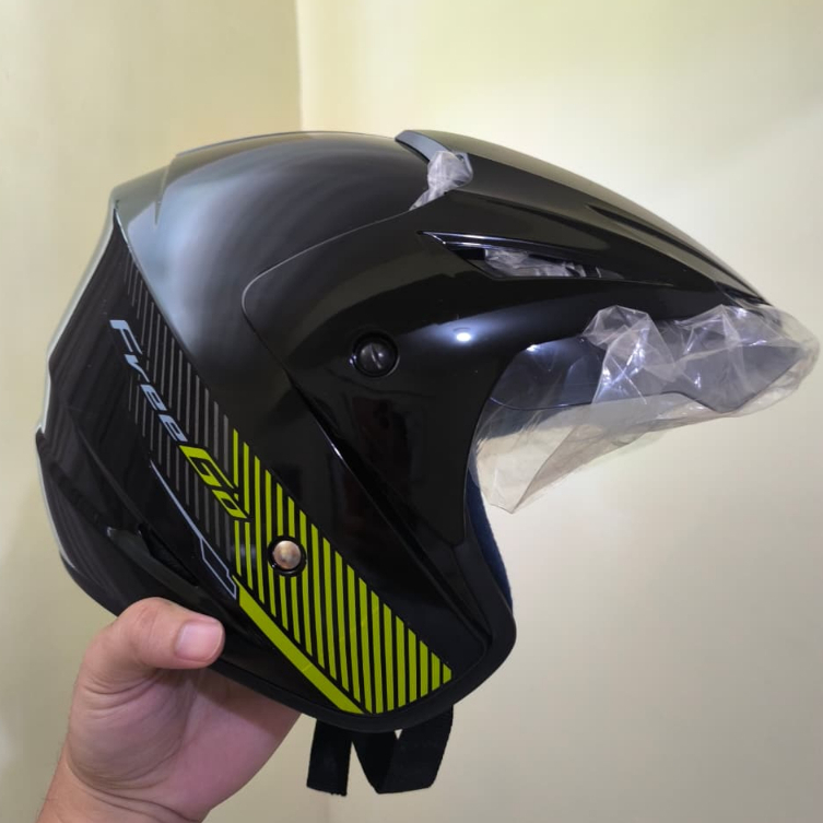 Helm Half Face Yamaha FreeGo Original SNI Aerox