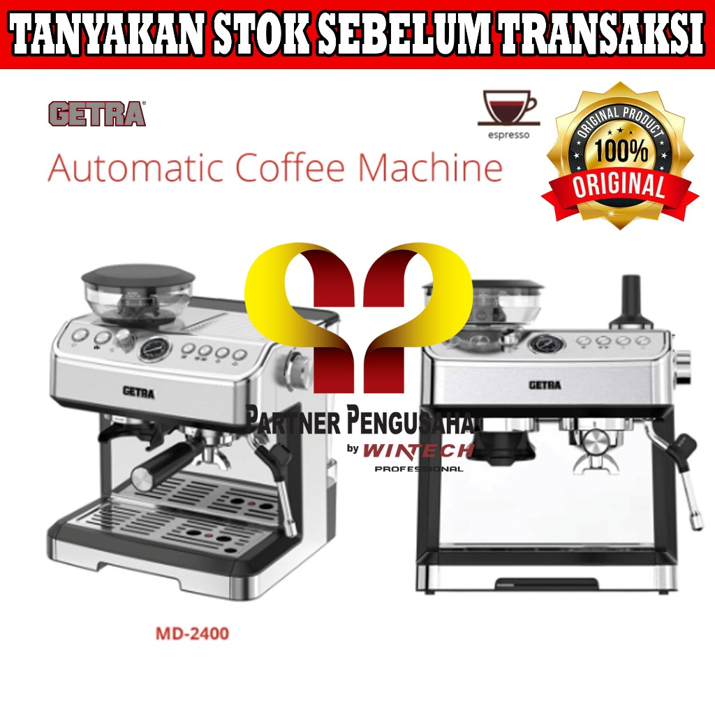 GETRA MD-2400 Automatic Coffe Machine / Mesin Kopi Otomatis