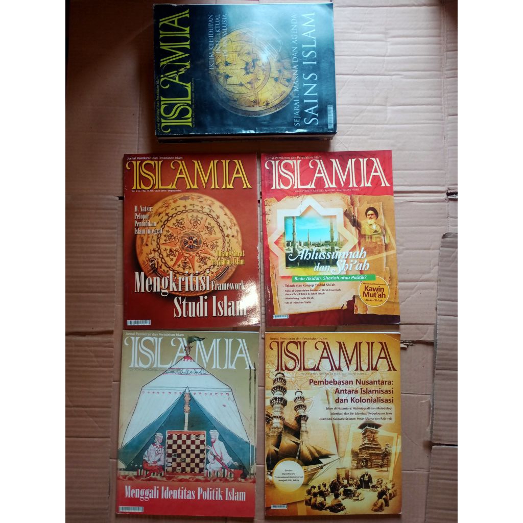 Cabutan Islamia Jurnal Pemikiran dan Peradaban Islam