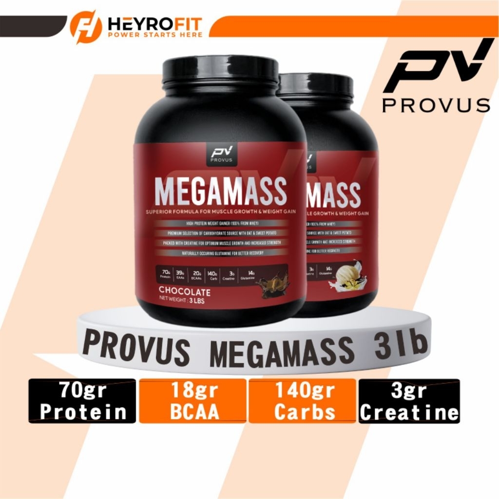 Provus Megamass 3Lb | Provus Gainer